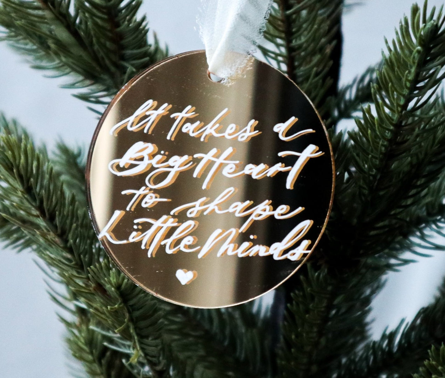 Custom Mirror Ornament