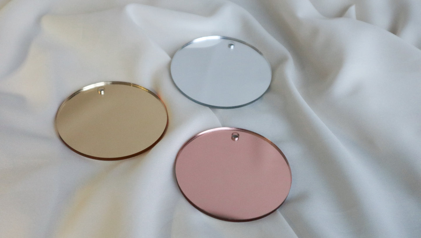 Custom Mirror Ornament