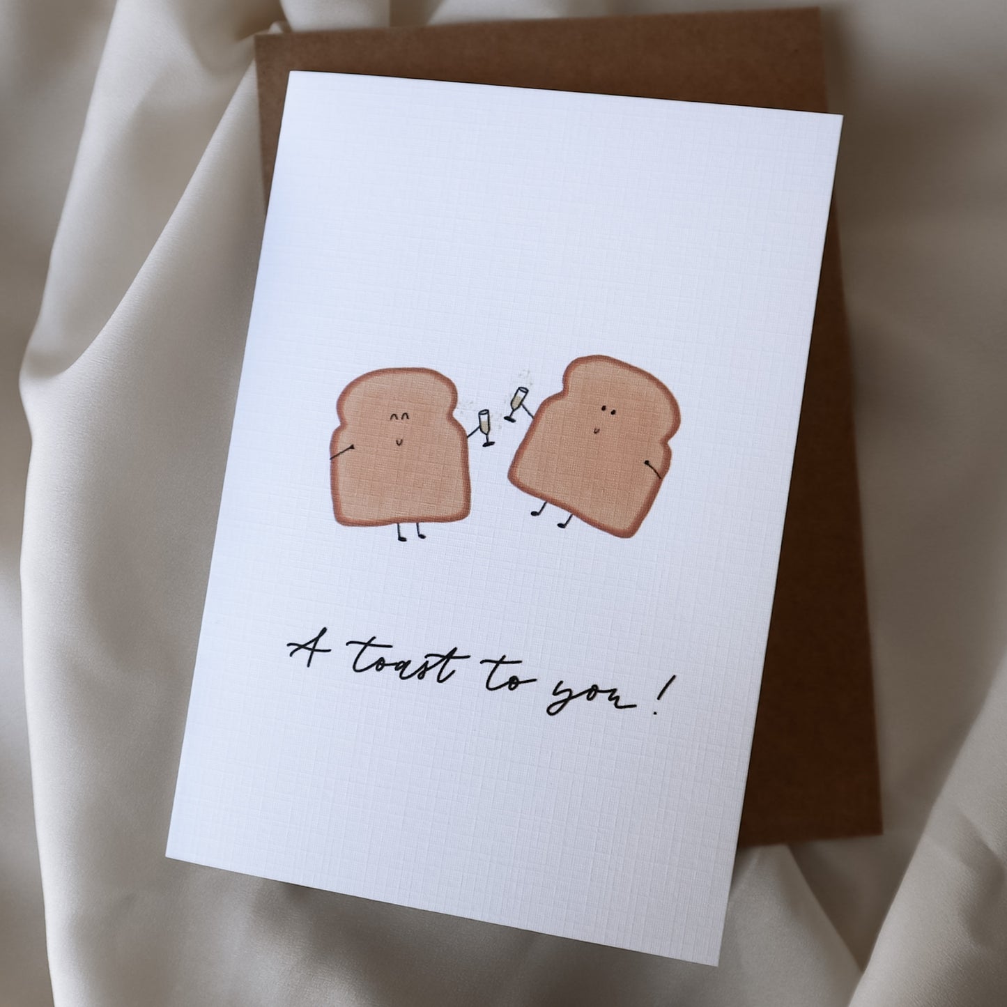 "A Toast To You!"- Greeting Card