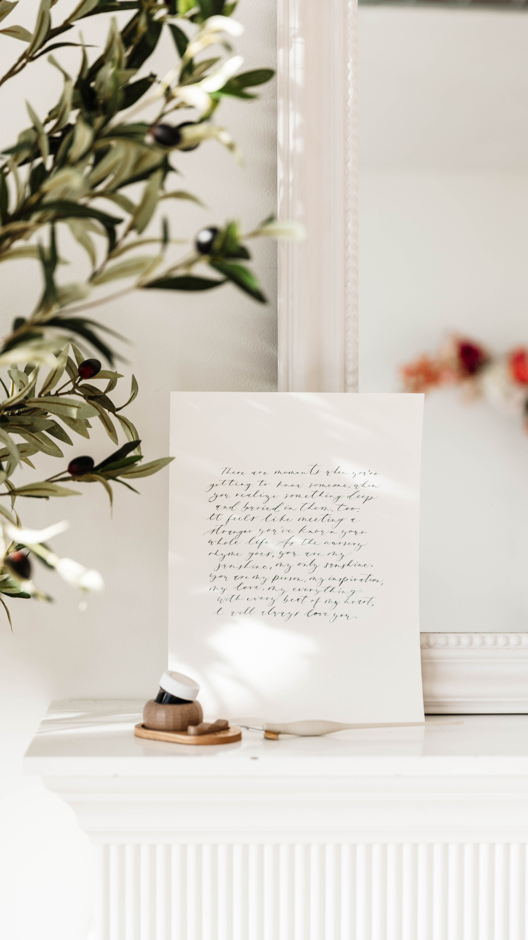 Custom Written Calligraphy